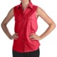 Panhandle Slim Bandera Shirt - 4 oz. Cotton Twill, Snap Front, Sleeveless (For Women)