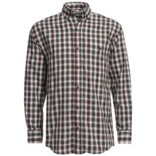 Panhandle Slim Saddlewear Plaid Shirt - Long Sleeve (For Men) in Black - Closeouts