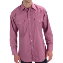 Panhandle Slim Solid Snap Shirt - Long Sleeve (For Men) in Fuschia - Closeouts