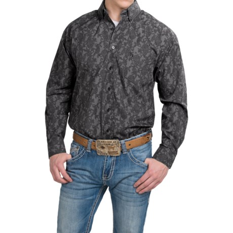 Panhandle Slim Tuf Cooper Competition Printed Shirt Long Sleeve (For Men)