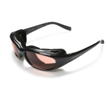 Panoptx Sirocco Sunglasses - Photochromic, Removable Eyecup in Metallic Black/L16 Nxt Copper To Grey - Closeouts