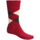 Pantherella Argyle Socks - Merino Wool, Midweight, Crew (For Men)