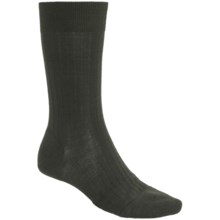 Pantherella Dress Socks - Merino Wool Blend (For Men) in Olive - Closeouts