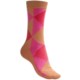 Pantherella Fancy Argyle Pattern Socks - Mid-Calf (For Women)