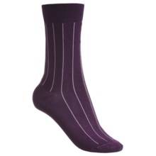 Pantherella Fancy Dress Cotton Socks - Mid-Calf (For Women) in Purple/Lilac - Closeouts