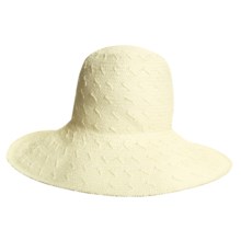 Pantropic Toyo Straw Body Hat (For Women) in Natural - Closeouts