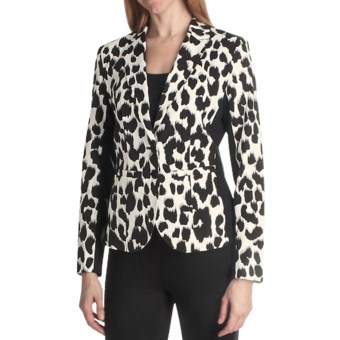 Paperwhite Animal Print Jacket (For Women) in Multi Animal Print