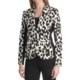 Paperwhite Animal Print Jacket (For Women)