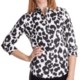 Paperwhite Animal Print Shirt - 3/4 Sleeve (For Women)