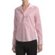 Paperwhite Cotton-Silk Shirt - Long Sleeve (For Women)