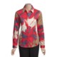 Paperwhite Floral Sateen Shirt - Stretch Cotton, Long Sleeve (For Women)