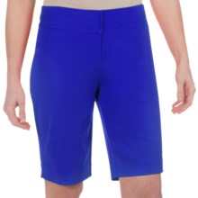 Paperwhite Shorts - Stretch Cotton (For Women) in Ultramarine - Closeouts
