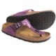 Papillio by Birkenstock Gizeh Sandals - Leather, Glitter Flower (For Women)