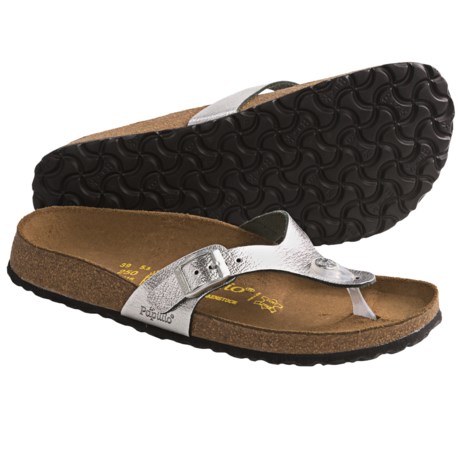 by Birkenstock Turin Sandals - Metallic Leather (For Women) - review ...