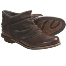 Patagonia Addie Ruffle Ankle Boots - Leather, Recycled Materials (For Women) in Espresso - Closeouts