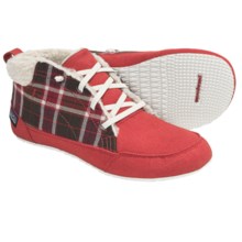 Patagonia Advocate Chukka Boots - Recycled Materials (For Women) in Red Delicious Plaid - Closeouts
