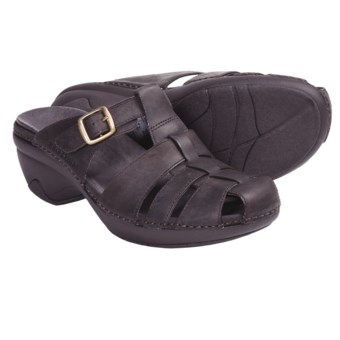 Patagonia Better Clog Lattice Clogs - Leather (For Women) in Deep Espresso