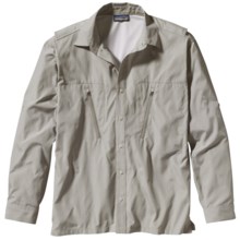 Patagonia Cool Shade Frying Pan Shirt - UPF 40, Long Sleeve (For Men) in Alpha Green - Closeouts