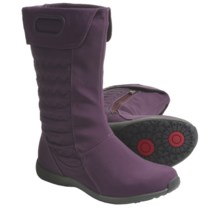 Patagonia Fiona Mid Winter Boots - Insulated, Quilted, Side Zip (For Women) in Deep Plum - Closeouts