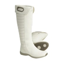 Patagonia Fiona Tall Winter Boots - Quilted (For Women) in Natural - Closeouts
