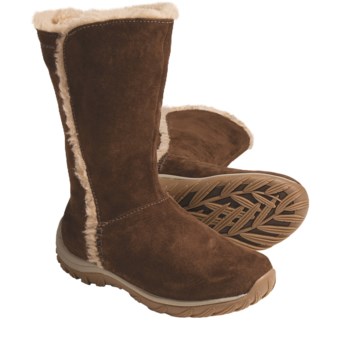 Patagonia Lugano Winter Boots - Waterproof, Polartec® Fleece Lining (For Women) in Dried Vanilla
