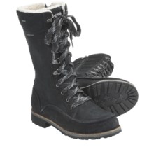 Patagonia Tin Shed Tall Boots - Waterproof, Recycled Materials (For Women) in Black - Closeouts