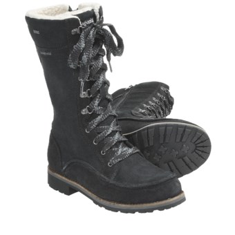 Patagonia Tin Shed Tall Boots - Waterproof, Recycled Materials (For Women) in Black