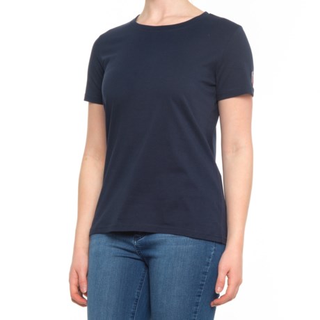 Rossignol Patch T-Shirt - Short Sleeve (For Women) - NAVY (M )