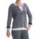 PBJ Blues Cardigan Sweater - Ramie-Cotton (For Women)