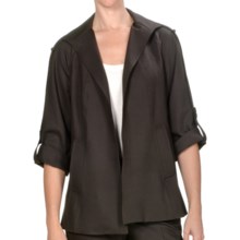 Peace of Cloth Panticular Deirdre Swing Jacket - Monaco Twill (For Women) in Brown - Closeouts