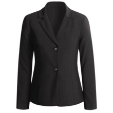 Peace of Cloth Panticular Jacket - Ruched Back (For Women) in Black - Closeouts