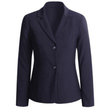 Peace of Cloth Panticular Jacket - Ruched Back (For Women) in Midnight - Closeouts