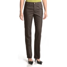 Peace of Cloth Panticular Jean Shadowcheck Pants - 5-Pocket (For Women) in Brown - Closeouts