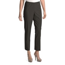 Peace of Cloth Panticular Lisa Ankle Pants - Mini-Check (For Women) in Grey - Closeouts