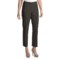 Peace of Cloth Panticular Lisa Ankle Pants - Mini-Check (For Women) in Grey