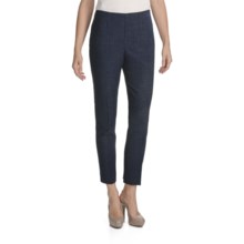 Peace of Cloth Panticular Lisa Ankle Pants - Versaille Tweed (For Women) in Marine - Closeouts