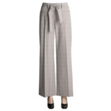 Peace of Cloth Panticular Paige Pants - Glen Plaid, Tie Belt (For Women)