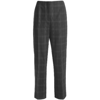 Peace of Cloth Panticular Uptown Laurie Pants - Plaid (For Women) in Black