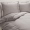 Peacock Alley Ballad Egyptian Cotton Duvet Cover Set - 310 TC, King in Grey