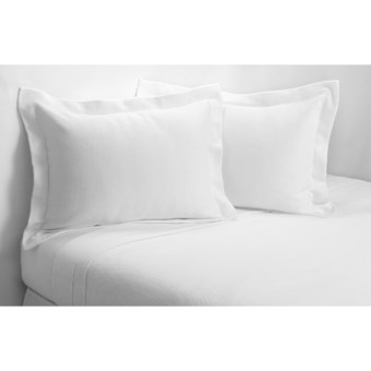 Peacock Alley Charleston Matelasse Coverlet Set - King, Egyptian Cotton in White