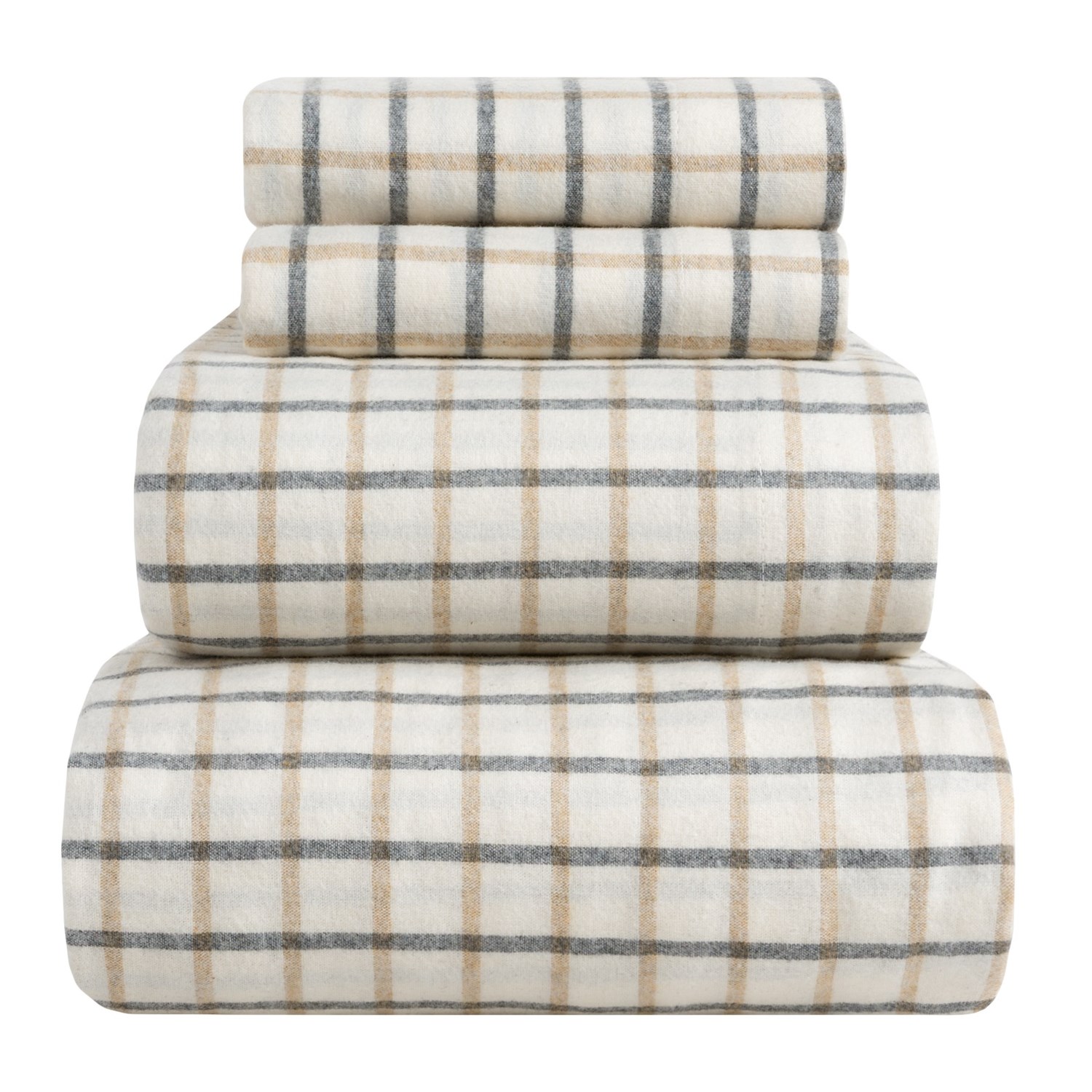 Peacock Alley Heathered Flannel Sheet Set Queen Save 42