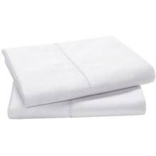 Peacock Alley Lagos Pillowcases - 310 TC Egyptian Cotton Sateen, Standard in White - Overstock
