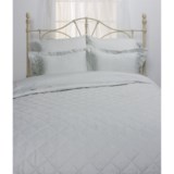 Peacock Alley Venecia Quilted Coverlet Set - Queen, 300TC