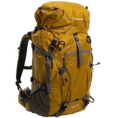 KingCamp Peak 50+5 L Backpack - Internal Frame - YELLOW ( )