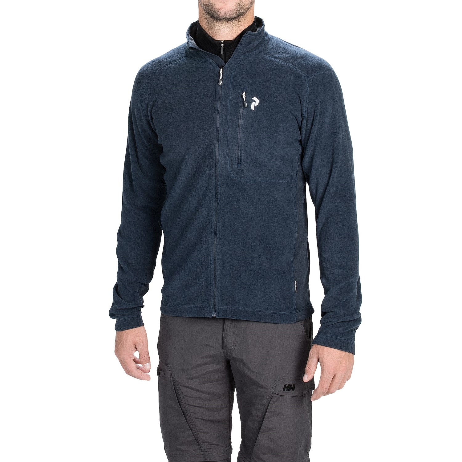 Peak Performance Lead Microfleece Jacket Polartec® (For Men) in Blue Shadow