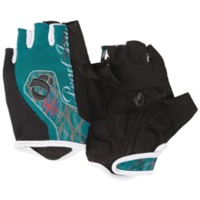 Pearl Izumi Attack Cycling Gloves - Fingerless (For Women) in Peacock - Closeouts