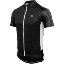 Pearl Izumi Attack Cycling Jersey - UPF 50+, Full Zip, Short Sleeve (For Men) in Black/White - Closeouts