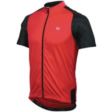 Pearl Izumi Attack Cycling Jersey - UPF 50+, Full Zip, Short Sleeve (For Men) in True Red/Black - Closeouts