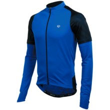 Pearl Izumi Attack Cycling Jersey - UPF 50+, Long Sleeve (For Men) in True Blue/Black - Closeouts