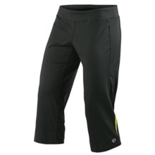 Pearl Izumi Aurora Capris (For Women) in Black/Lime - Closeouts